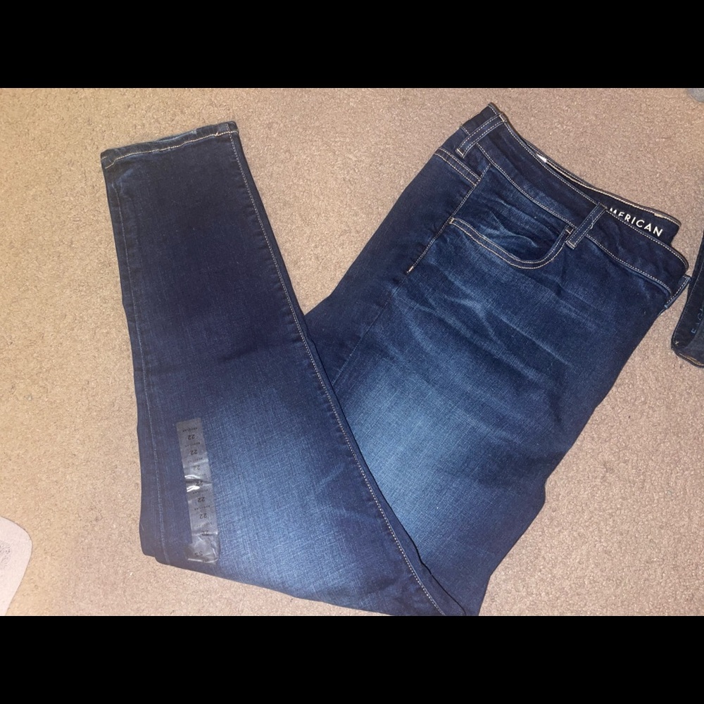 American eagle high waisted jeans